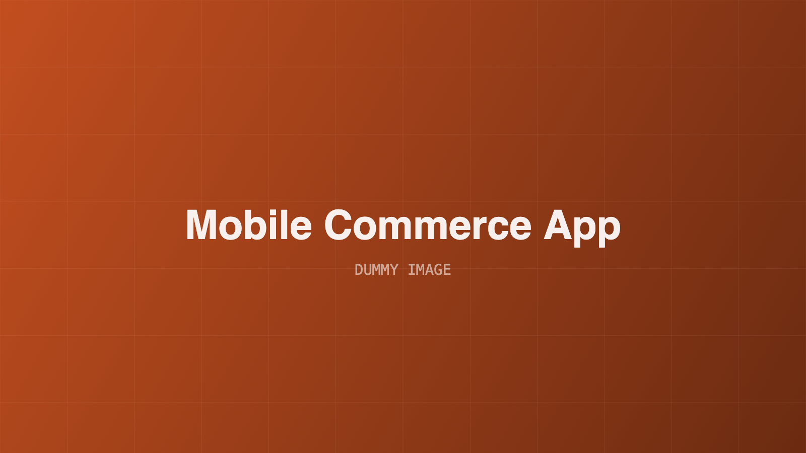 Nomad — mobile screen